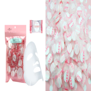 Kit 50 unidades Máscara Facial Comprimida