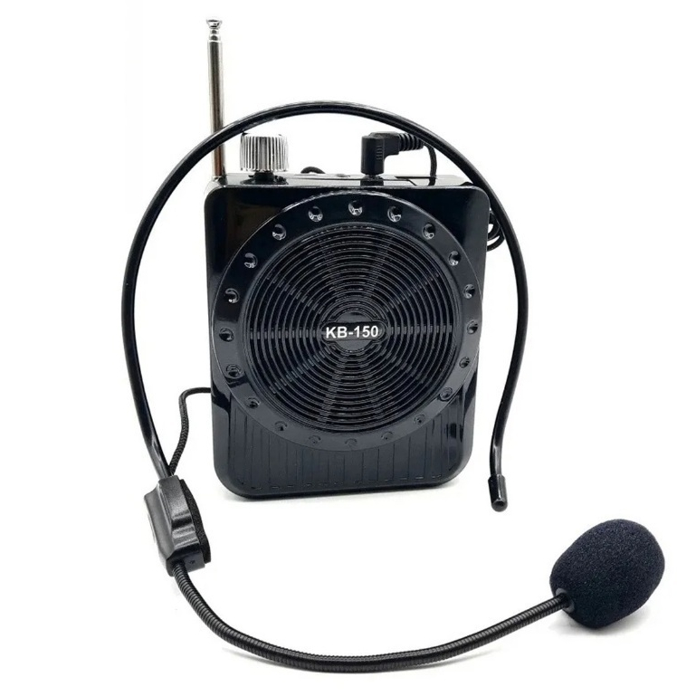 Megafone Amplificador De Voz Portatil Recarregável Com Alça Professor ...
