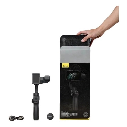 Estabilizador Gimbal 3 eixos Selfie e Vídeo Handheld