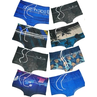 Kit2 Sungas Masculina com Forro Estampada moda Praia/Piscina