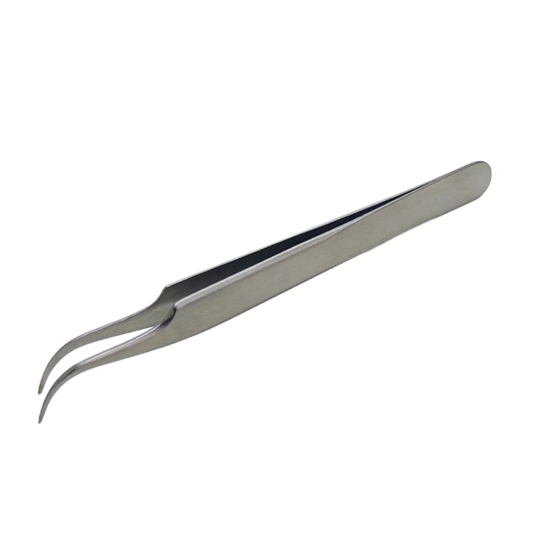 Pinça Ponta Fina - Pinça de Precisão Curva 50340 | Shopee Brasil