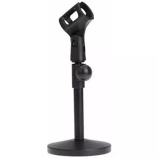 Pedestal Suporte Microfone De Mesa Studio Rádio Tripé LE 3602
