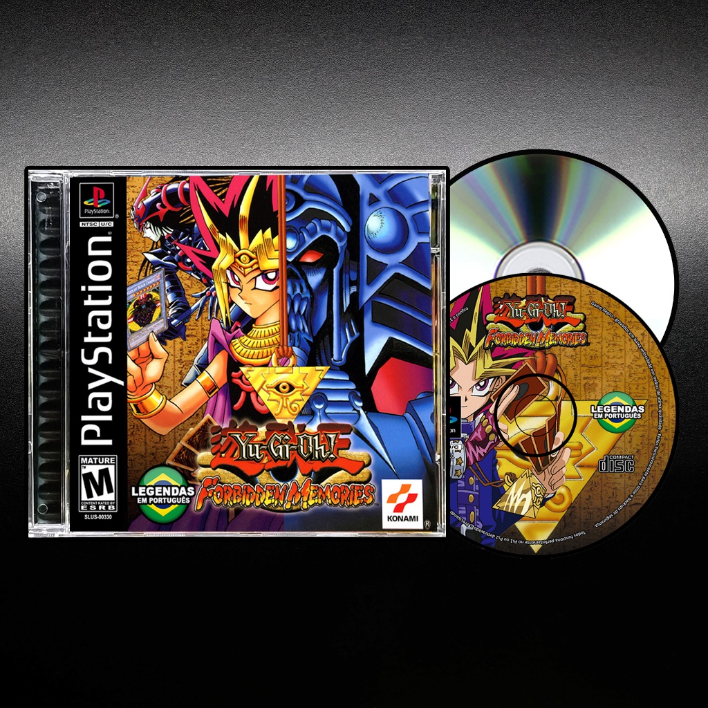 CD GAME - Yugioh - Forbidden Memories Portugues PS1