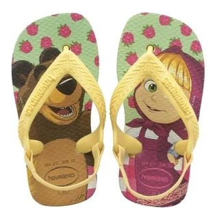Chinelo Havaianas Baby Disney Bebê Masha e o Urso