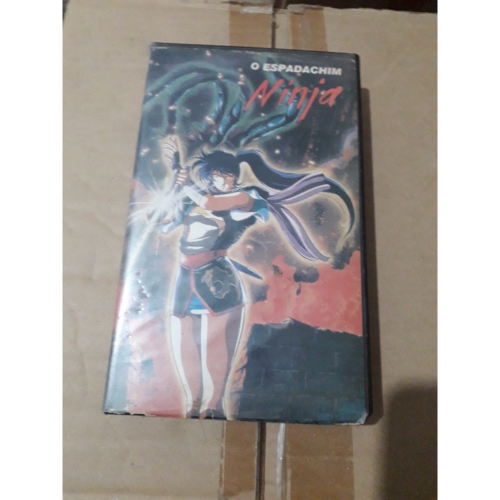 VHS Anime - O espadachim ninja (dublado)