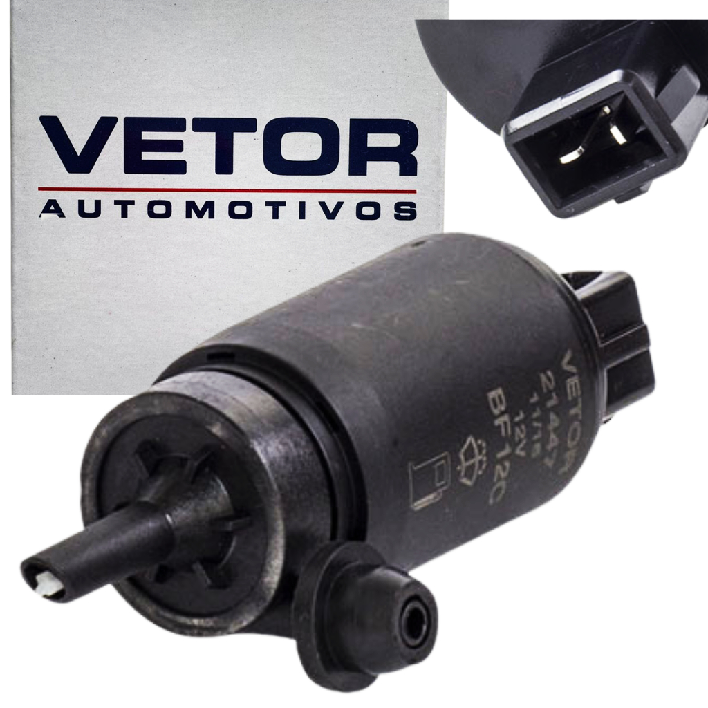 Bomba Reservatorio Limpador Parabrisa Astra Vectra Palio Fiesta Ka Gol Saveiro Bico Fino