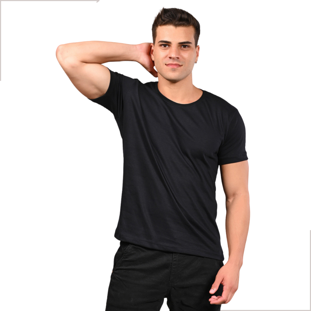 Camisa T-Shirt Masculina Algodão premium Egipcio Promo Básica