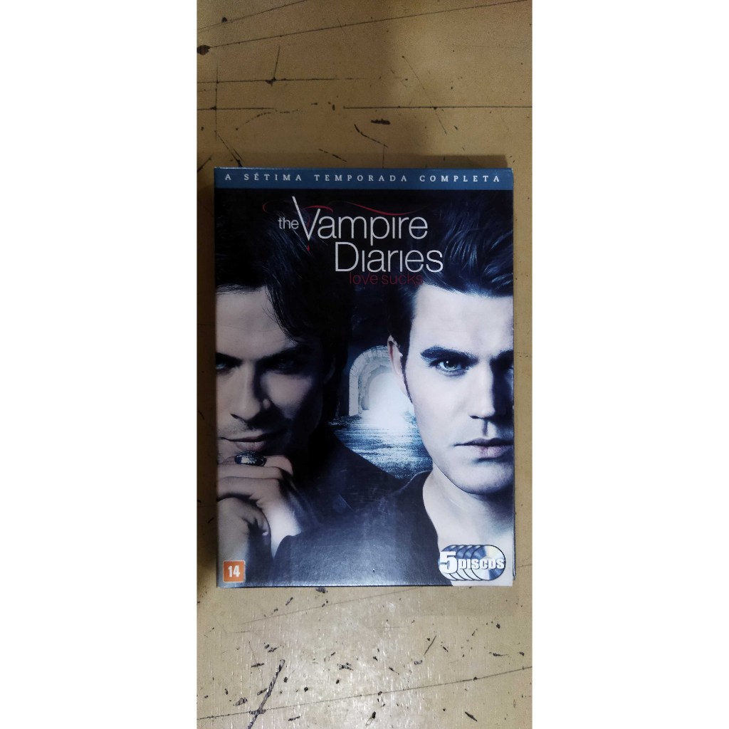 DVD The Vampire Diaries Sétima Temporada | Shopee Brasil