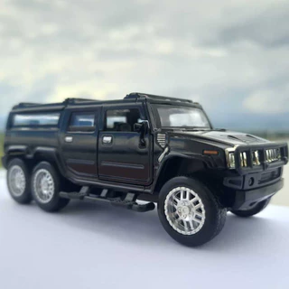 Miniatura Carro de ferro Caminhonete GM Hummer 2 Colecionador Aprox. 13cm