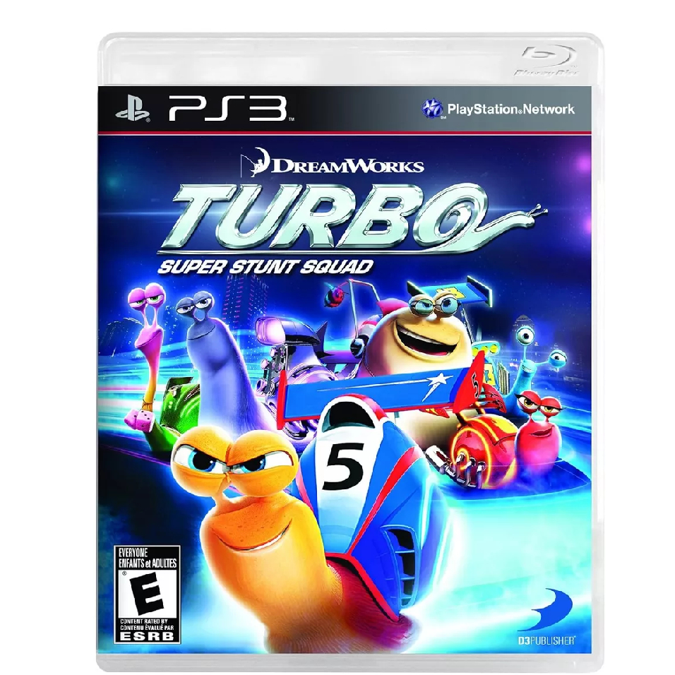 Jogo Turbo - Super Stunt Squad - Usado - Ps3 - Midia Fisica