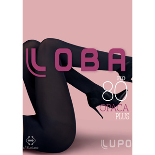 Meia Calça Fio 80 Tamanho Especial Plus Size Lupo Loba 5852