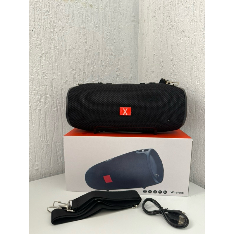 Caixa De Som Xtreme 23cm Com Alça Portátil Bluetooth Pendrive SD