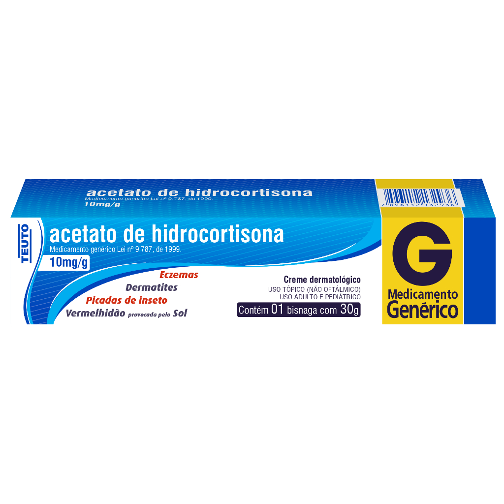 Pomada hidrocortisona Teuto 15g | Shopee Brasil
