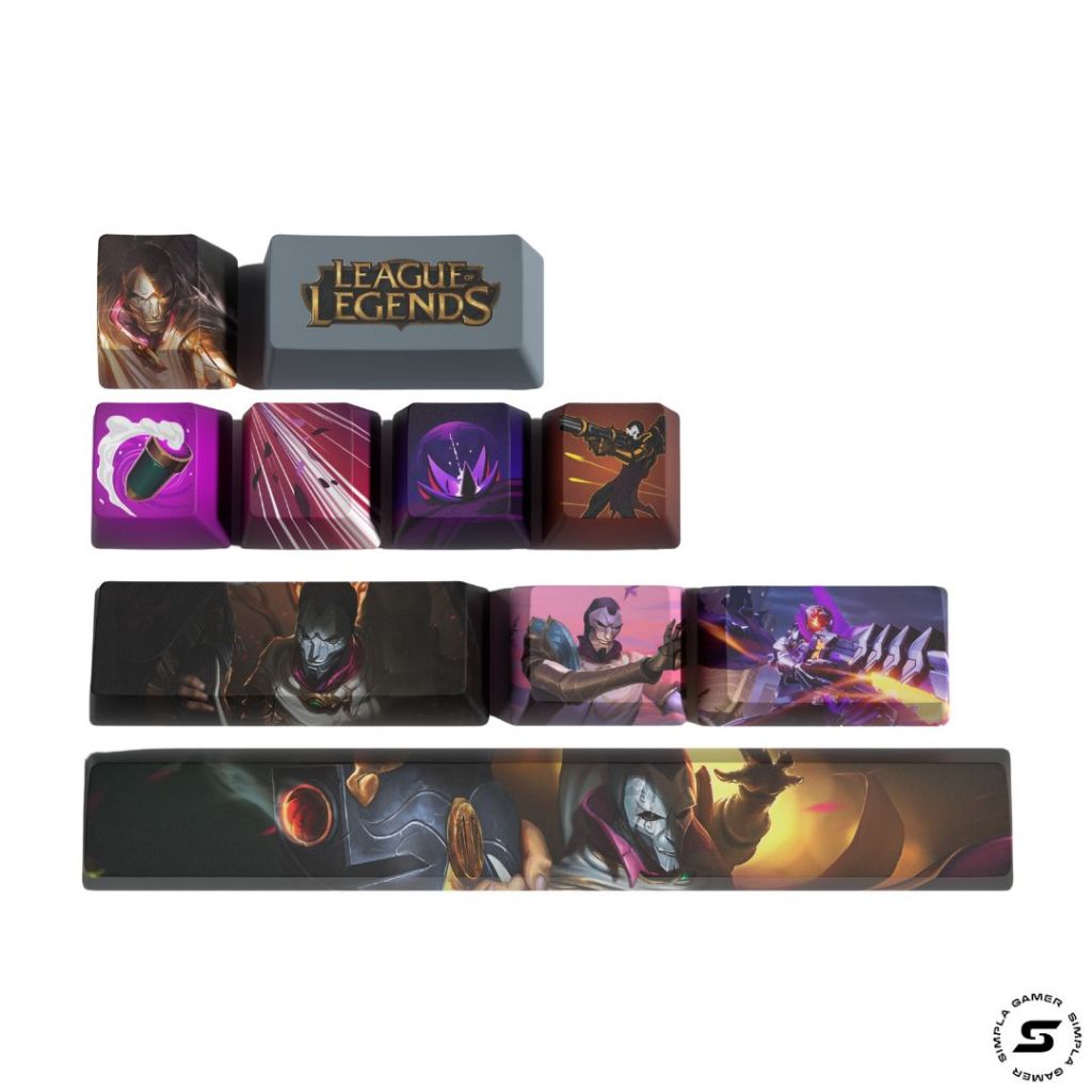 Jhin - 12 Keycaps League Of Legends Jhin | Shopee Brasil