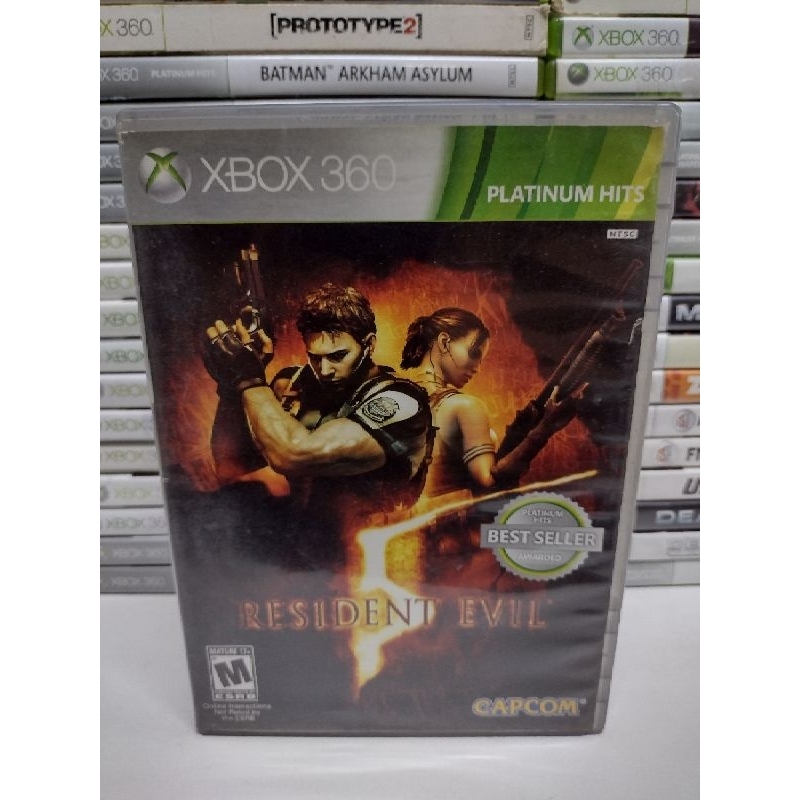 Resident evil 5 Xbox 360 original | Shopee Brasil