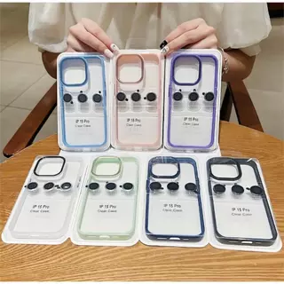 capa capinha com Lente Metálica/Proteção Da Câmera Compatível Para iPhone 11/12/13/14/15/pro/promax