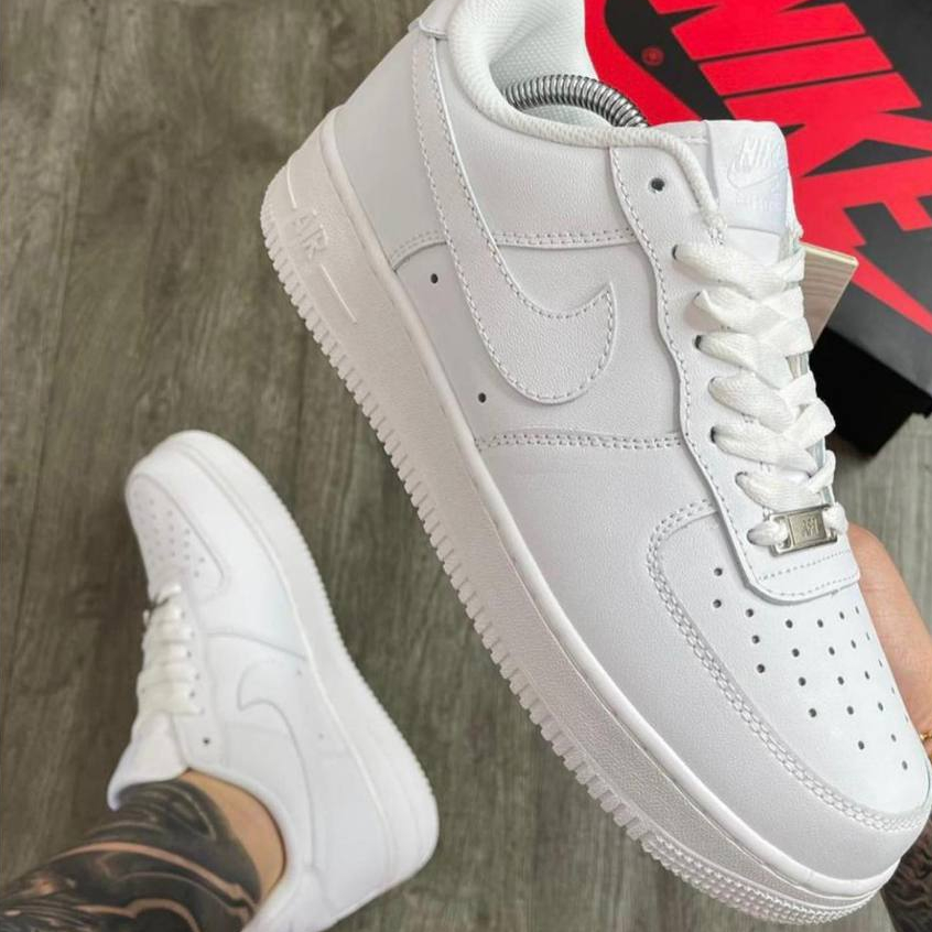 Tênis Feminino Af1 Casual Branco Pronta Entrega Envio Imediato