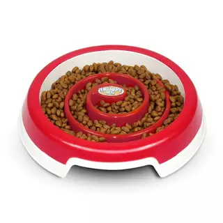 Comedouro Slow Food Coma Lento Pet Grande Para Cachorro, Cães E Gatos Pote de Ração Pet