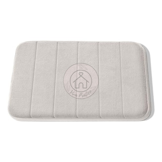 Kit 3 Tapete De Banheiro Soft Macio Secagem Rápida 60x40cm
