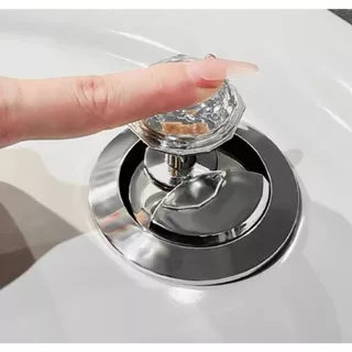[Fel] Autocolante Diamante Prensa Sanitária Botão De Descarga De Água