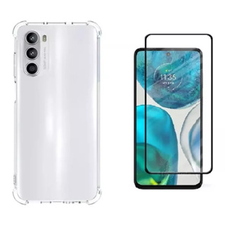 Capa Capinha Anti Impacto + Película 3D Para Moto G52