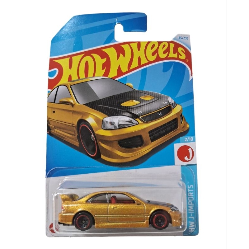 Hot wheels Honda Civic Si / Dourado Raro