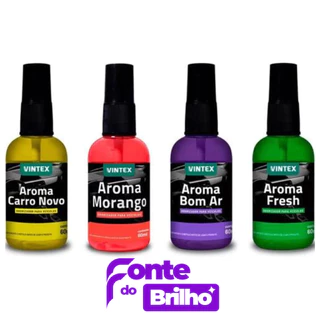 Arominha Cheirinho Para Carro Spray Vintex Vonixx 60ml A Granel em Oferta na Shopee