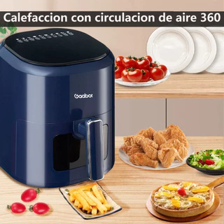 Fritadeira Elétrica Air Fryer Gaabor 4.2L 127V 1200W Azul