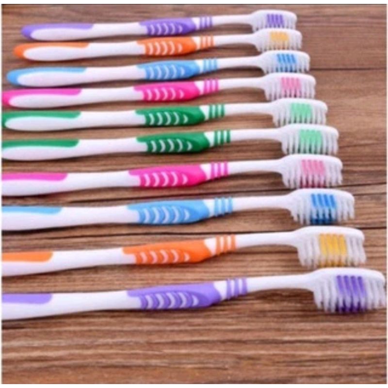 Escova De Dente Adulto Kit 12 Peças Ótima Qualidade