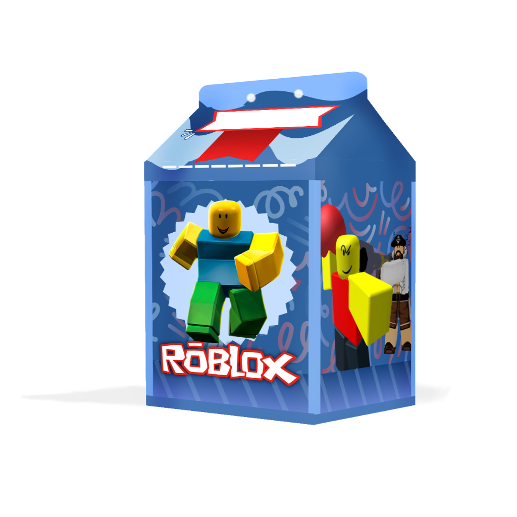 Caixinha Milk Roblox para Festa Personalizada - Lembrancinha para Festa ...