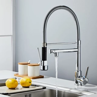 Torneira Cozinha Gourmet Monocomando Com Spray Extensor 14918