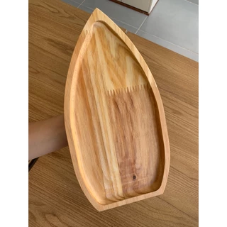 Barca Madeira Pinus Para Servir Sushi Sashimi Culinária Oriental Japonesa