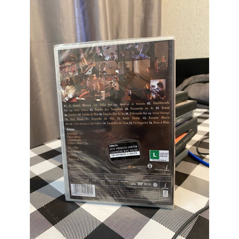 DVD Ivan Lins - Saudades de Casa - Lacrado | Shopee Brasil 