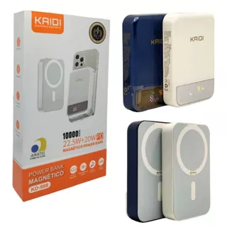 Power Bank Magnético 10.000 Mah Magsafe Kaidi Kd-998