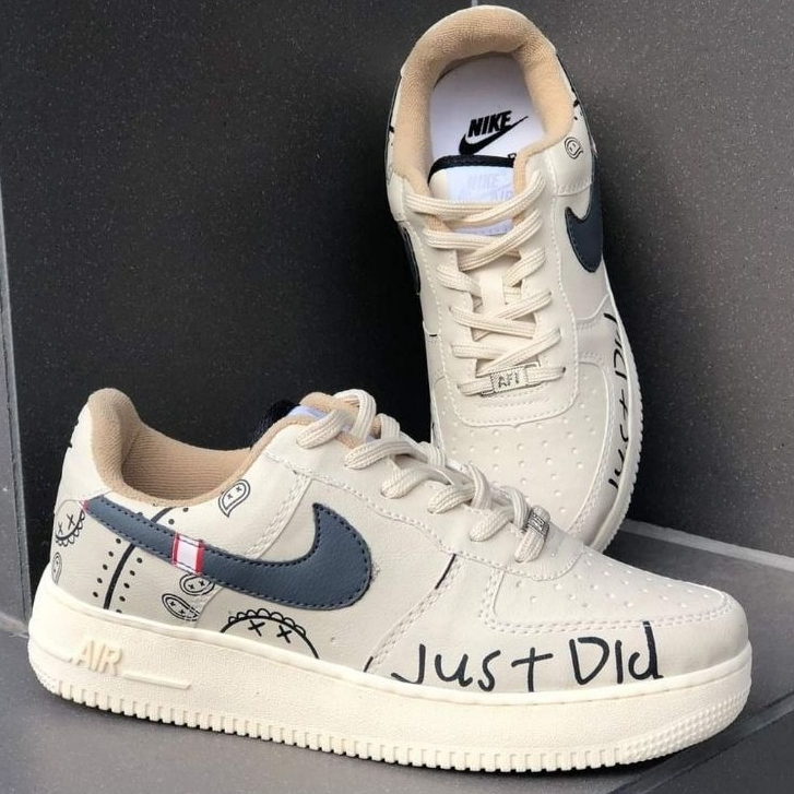 Tênis Masculino e Feminino Just Do It Areia Skate Casual Promoção 2024 Envio Imediato