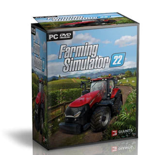 PC - Farming Simulator 22 + DLCs - Novas Maquinas Tratores Colhedeiras e Muito Mais - Temporada Completa para Windows