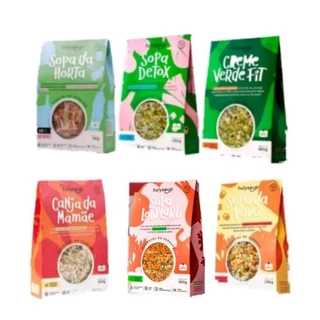 Kit 6 Sopas Holysoup Revendedor Autorizado