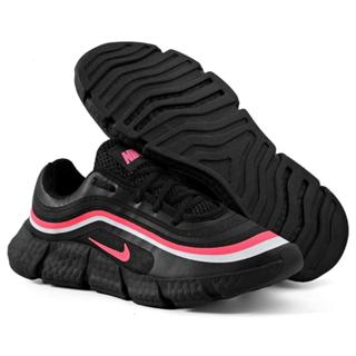 Nike shox shop nere e fucsia