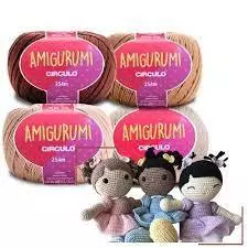 Fio Linha Amigurumi 125g 254 Metros - Círculo - Várias Cores em Oferta na Shopee
