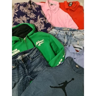 Roupas Masculinas para Revenda Brechó Lote com 10 Peças