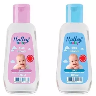 Óleo Corporal Halley Baby Puríssimo 100ml em Oferta na Shopee