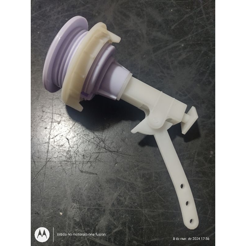 Botão universal para caixa acoplada acionamento superior 38mm para corrente