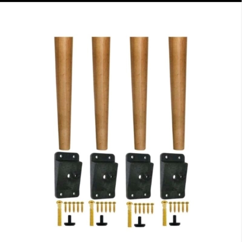 Kit de montagem para pés palito de 30 cm