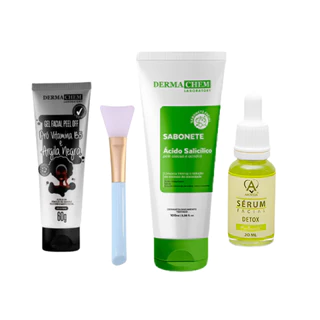 Kit Skin Care Limpeza Facial e Cuidados da Pele Profissional