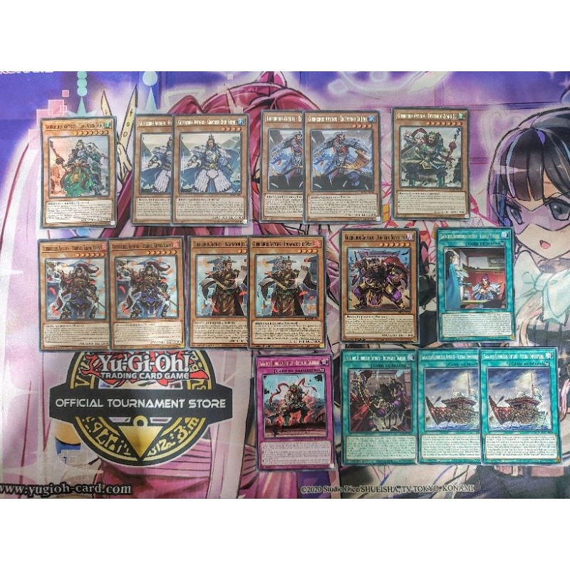 Deck Baralho Yugioh Guerreiros Antigos 16 cartas