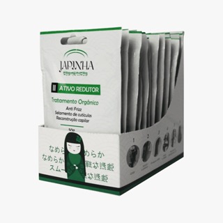 JAPINHA - PROGRESSIVA ORGÂNICA - SACHE 50ML - CAIXA 15 UNIDADE
