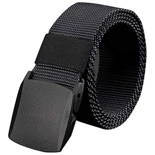 Moda Cinto Largo Masculino Nylon Fivela de Plástico Entrega rápida