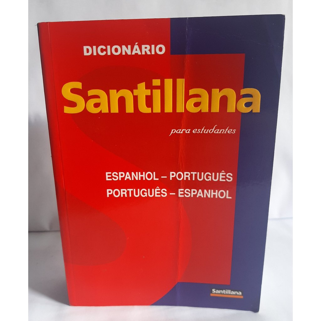 Dicionario Espanhol - Portugues / Portugues Espanhol Santillana ...