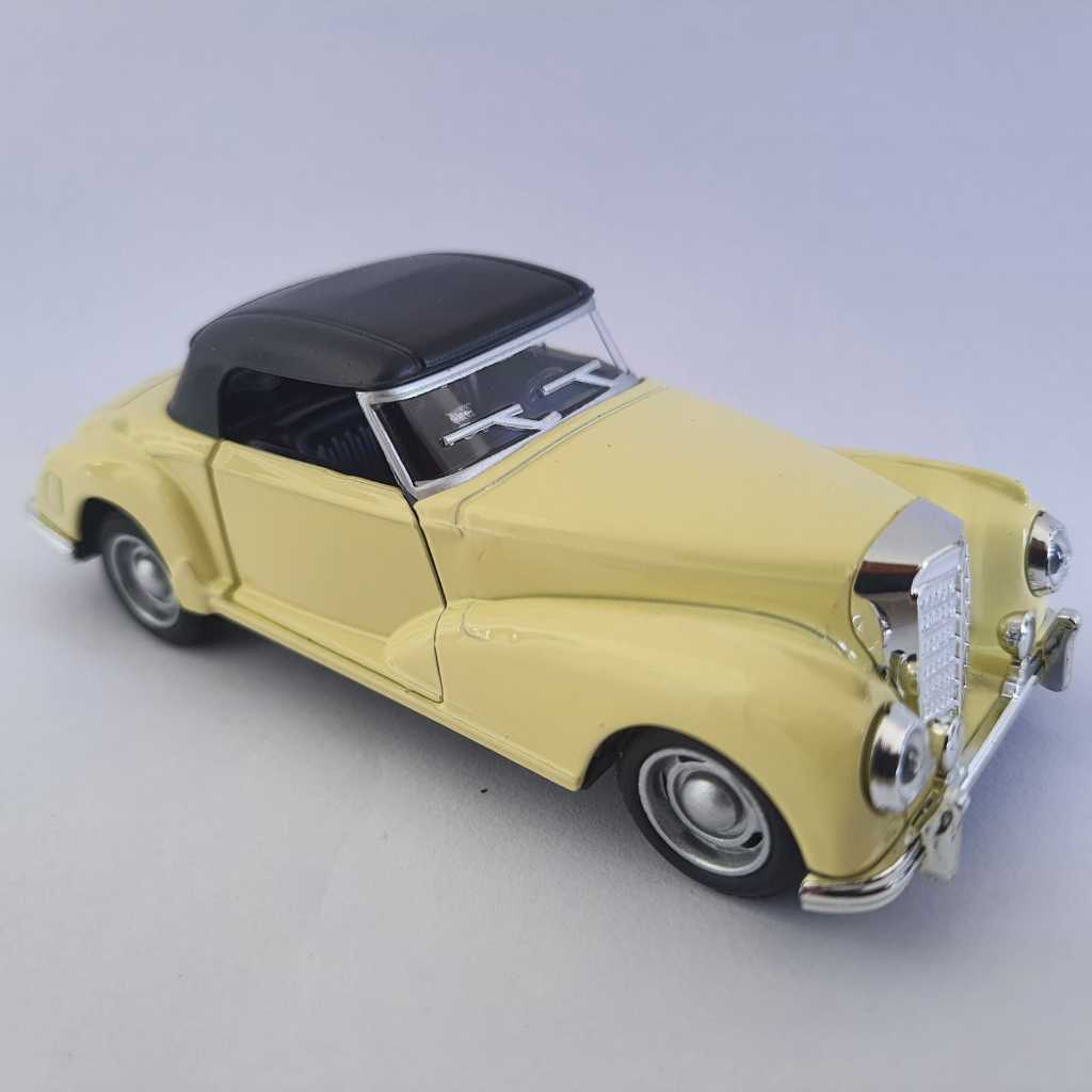 Miniatura Diecast model metal Mercedes Benz 300S 1955 abre portas