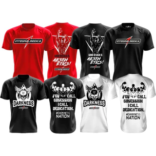 Kit 4 Camisas Dry Fit Esportivas ZYZZ Integralmedica e Darkness